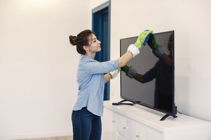 TV Screens Cleaning